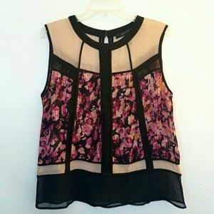 🔺️SOLD🔺️ BCBGMAXAZRIA Sheer Top